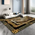 thumbnail image 1 of Luxury Modern Gold Easy Cleaning Kitchen Mat -friendly Antiskid Rugs for Bedroom High-end Carpets fo, 1 of 5