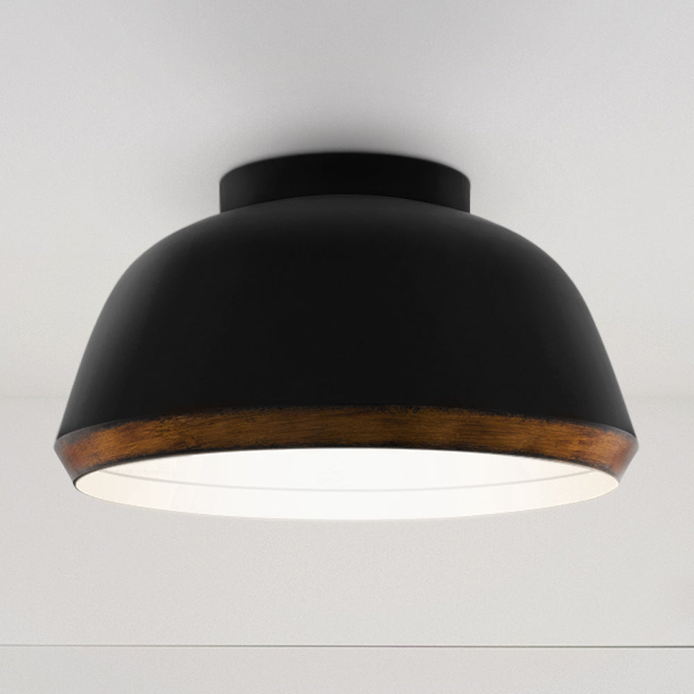 Luxury Modern Rustic Ceiling Light, Matte Black, UQL5910 - Walmart.com