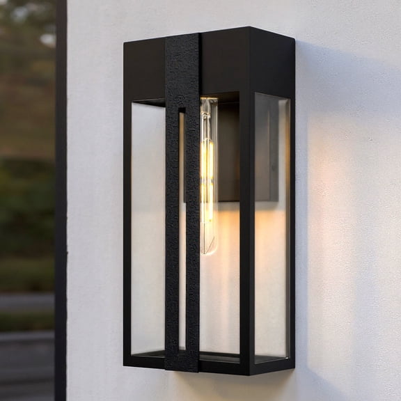 Luxury Modern Wall Sconce, Matte Black, UQL10060