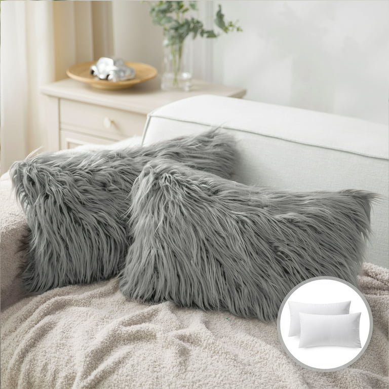 https://i5.walmartimages.com/seo/Luxury-Mongolian-Fluffy-Faux-Fur-Series-Square-Decorative-Throw-Pillow-Cusion-for-Couch-12-x-20-Gray-2-Pack_6bc6fa7f-67c0-46ce-a05f-e8f2183b2e7a.fd7eb77801206f560b4befc222831397.jpeg?odnHeight=768&odnWidth=768&odnBg=FFFFFF