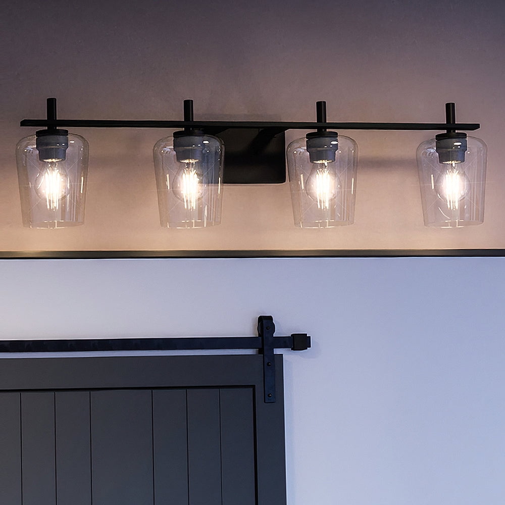 Luxury New Traditional Bath Light, 8.5H x 34W, with Contemporary Style ...