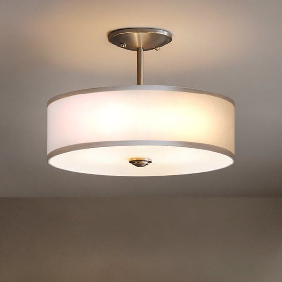 Luxury New Traditional Ceiling Light, Brushed Nickel, UKC20168