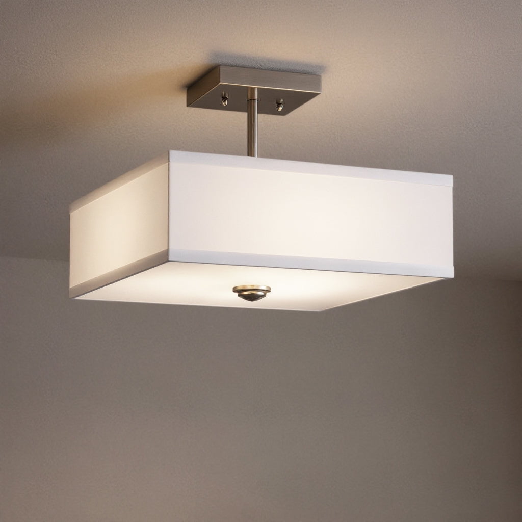 Luxury New Traditional Ceiling Light, Brushed Nickel, UKC20170