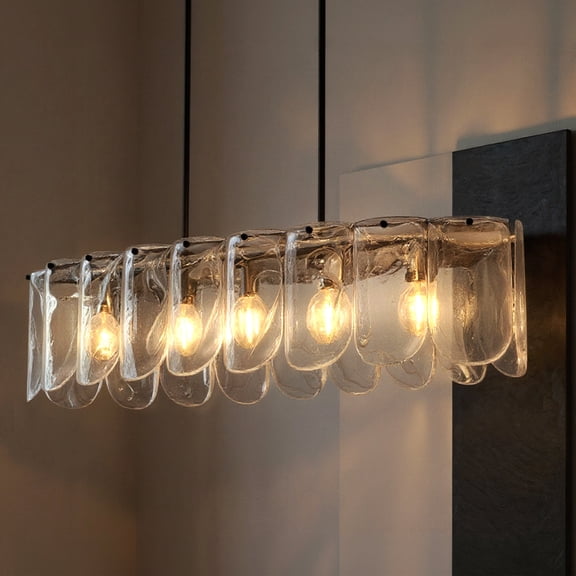Luxury New Traditional Chandelier, Matte Black, UQL6041