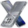 thumbnail image 1 of Luxury Noble Shockproof Soft Transparent Case For Nothing phone 3A Pro Bumper Clear Case Cover - Clear, 1 of 5