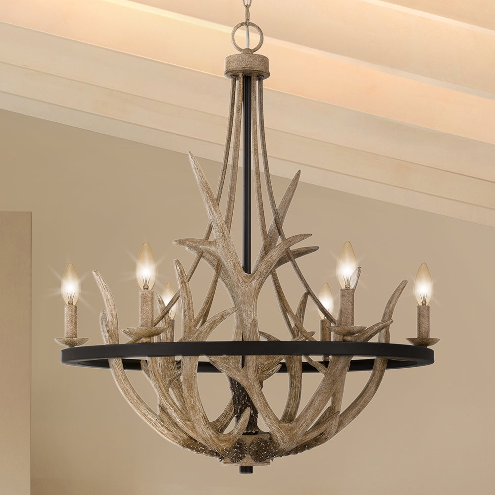 Luxury Old World Chandelier, Earth Black, UQL4821