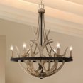 thumbnail image 1 of Luxury Old World Chandelier, Earth Black, UQL4821, 1 of 5