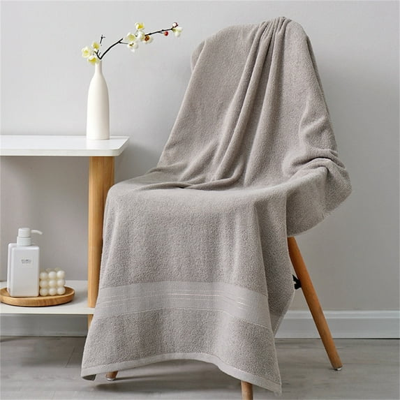 Luxury Oversized Cotton Bath Sheets for Men Women, 55x27" Bathing Towel, Super Soft High Absorbent Shower Towel, Multifunctional Hotel Beauty Spa Towels