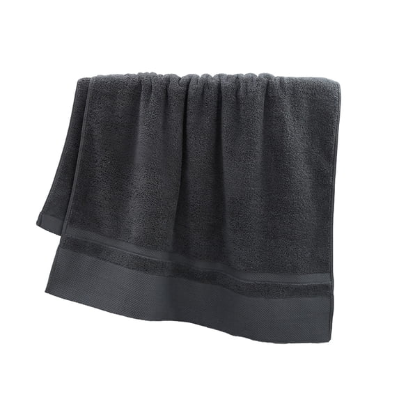 Luxury Oversized Cotton Bath Towel - Thickened, Soft, High Absorbency, Durable, Spa-Grade, Elegant Design for Relaxing Showers and Baths
