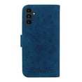 thumbnail image 1 of Luxury PU Leather Compatible Case for Samsung Galaxy A13 5G Flip Book Wallet case,Shockproof Embossed Pattern Magnetic Folio Credit Card Holder Cellphone Phone Cover For Samsung Galaxy A13 5G,Blue, 1 of 1