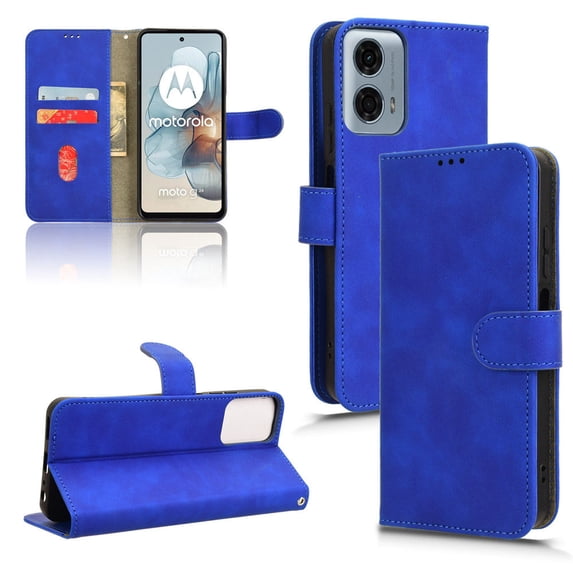 Luxury PU Leather Magnetic Flip Wallet Card CaseFor Motorola Moto G Play 4G 2024/G Power 5G 2024/G Stylus 5G/G 5G/Edge 50 Pro/G Play 2024 Power 5G 2023 Stylus 5G 2022