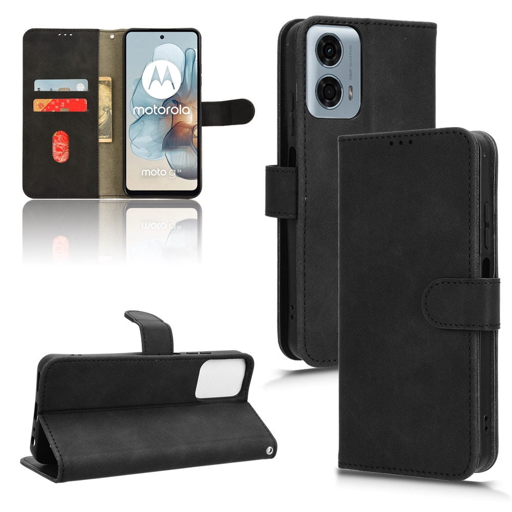 étui Motorola G Stylus 5g Étui Portefeuille En Cuir Synthétique Pour Motorola G Stylus 5G - Fermeture Magnétique, Béquille, 3 Emplacements Cartes, Marron étui Portefeuille Motorola G Stylus