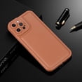 thumbnail image 1 of Luxury PU Leather Solid Color Phone Case For iphone 15 14 Plus 13 12 11 Pro Max XS X XR Shockproof Silicone Soft TPU Back Cover, 1 of 6