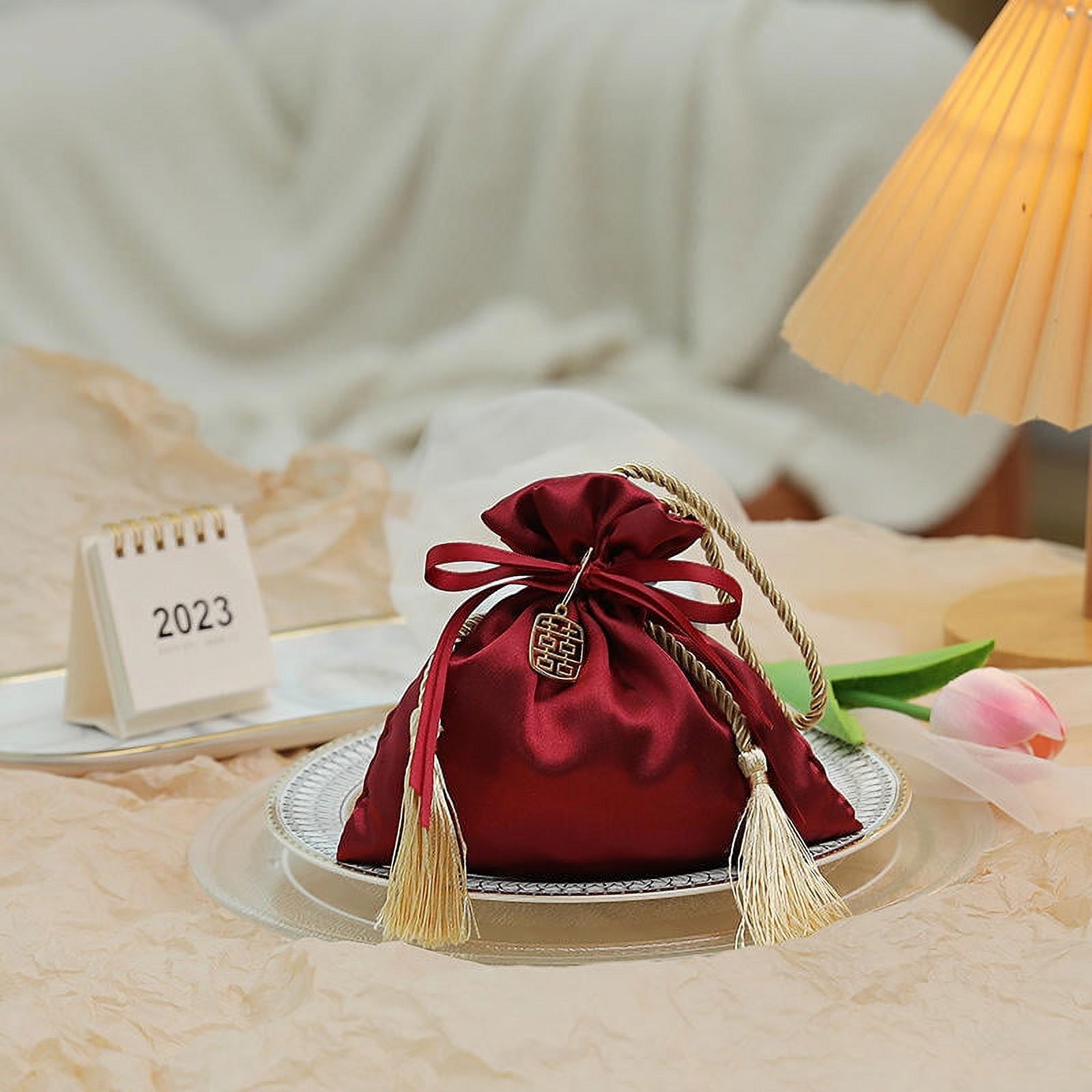 Sachet With String Luxury Packing Drawstring Velvet Pouch Sachet Gift Bag For Jewelry ...