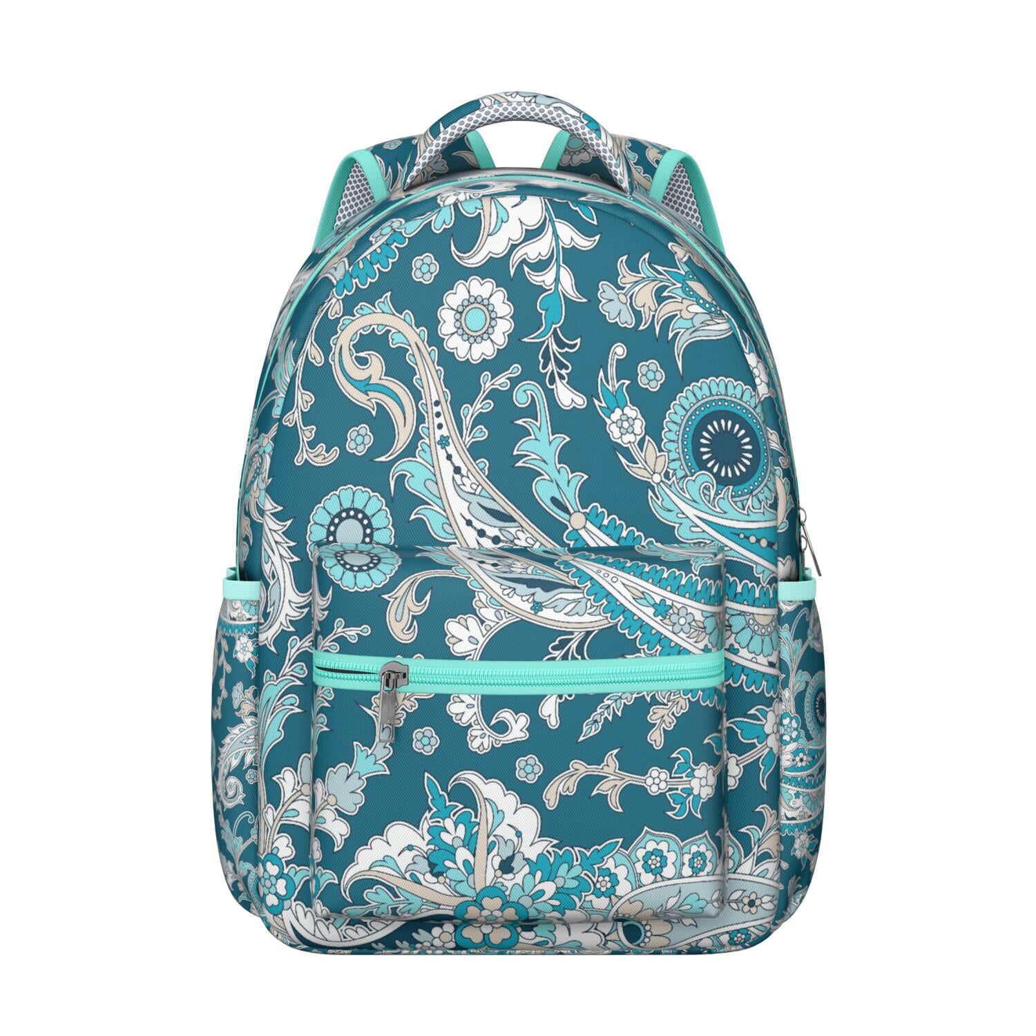 Luxury Paisley Design Backpack – Premium Paisley Gift for Women & Men, High-Quality Water-Resistant Bookbag, Roomy Laptop Compartment, Perfect for Work & School