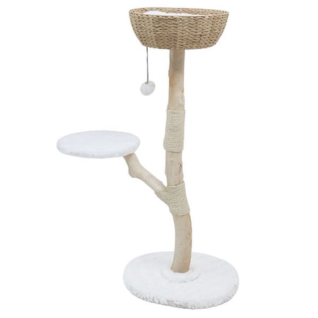 Luxury Pear Wood Cat Tree