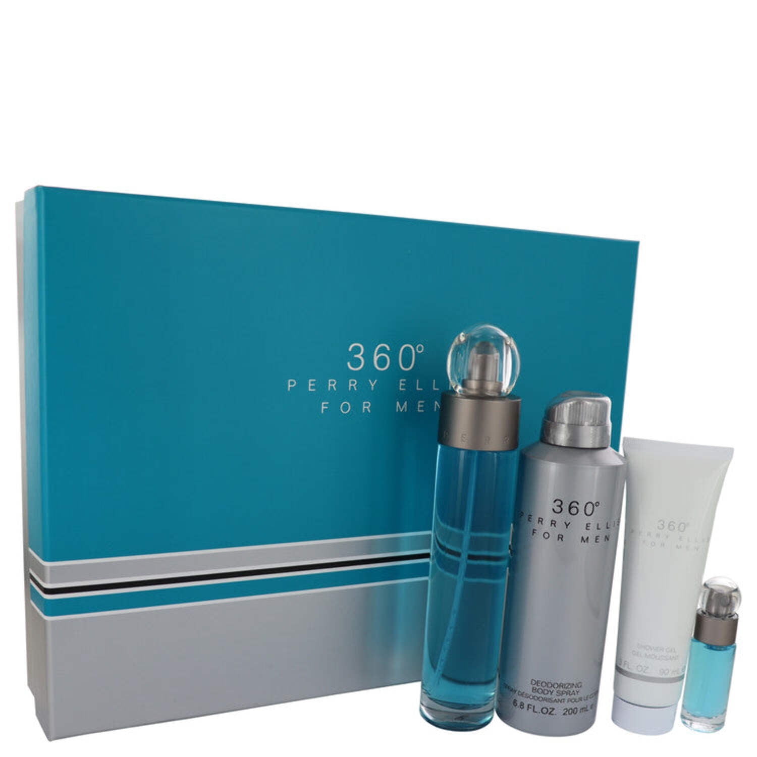 Perry Ellis 360 Gift Set with Eau De Toilette and Body Spray for ...