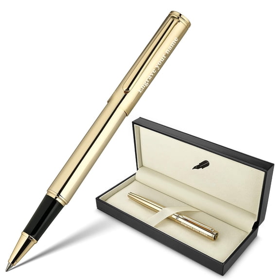 Luxury Personalized Rollerball Pen Stunning Finish Noble And Elegant Designs Refill Fancy Gift Set For Men & Women Executive Writing Office Nice Graduation