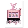 thumbnail image 1 of Luxury Pink Slots Coins Canvas Coquette Trendy Art by Art Remedy, Gallery Wrapped, 24" x 36", 1 of 7