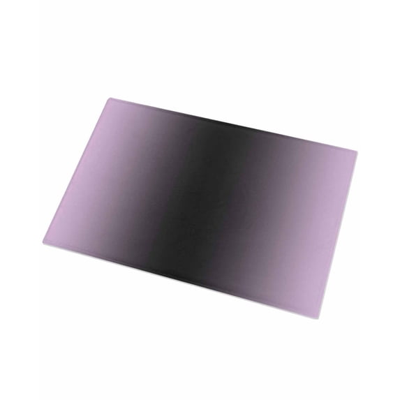 Luxury Plush Bathroom Rugs Mat, Purple Black Ombre Soft Shaggy Bath Carpet, Modern Gradient Abstract Art Non-Slip Floor Mat for Kitchen, Bedroom, 24"x35"