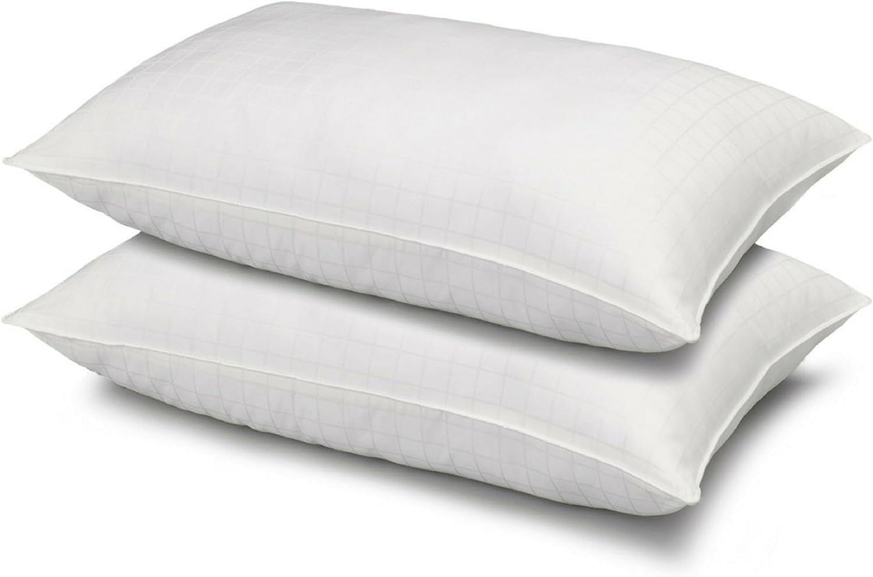 Luxury Plush DownAlternative Hotel Luxe Pillows 2Pack, King Size, Gel