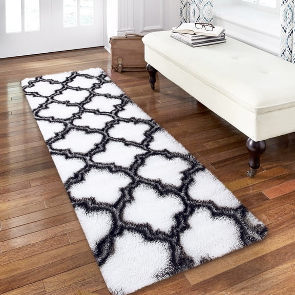 Luxury Plush Fluffy Shag Area Rug, Extra Soft High Pile Carpet, Non-Slip, Non-Shedding Rug for Bedroom, Living Room, Dorm, and Kids’ Room