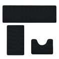 thumbnail image 1 of Luxury Plush Shaggy Bathroom Rugs,Ultra Soft Fluffy Bath Mat Set,Non-Slip Absorbent Bath Rug,U-Shaped Toilet Mat,Lid Cover,Washable Bathroom Floor Mats for Shower,Bathtub,Bathroom Decor, 1 of 5