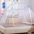 thumbnail image 1 of Luxury Pop Up Mosquito Net Tent, Large: for Twin to King Size Bed, Finest Holes, Canopy, Insect Screen, Folding Design with Bottom, 1 of 8