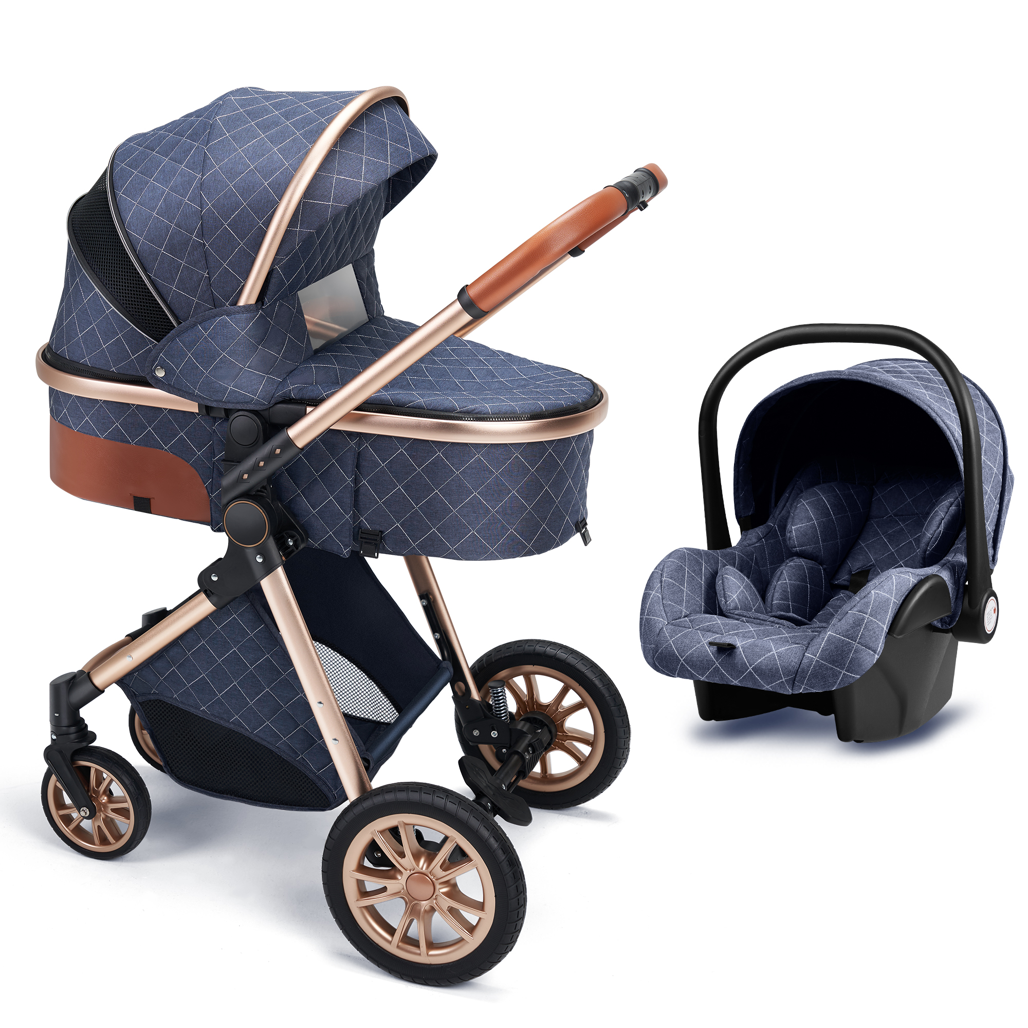 GoGo Babyz Urban Advantage Stroller, Vista Blue