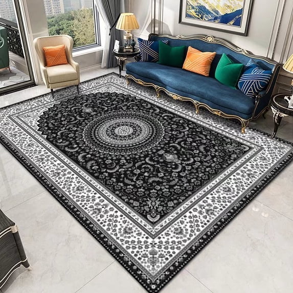 Luxury Retro Living Room ration Carpets Study Floor Mats Home r Persia Large Area Rugs for Bedroom Washable