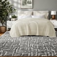 thumbnail image 1 of Luxury Reversible Bedding Set King/Cal King TENCEL Fill Modern Ivory, 1 of 10