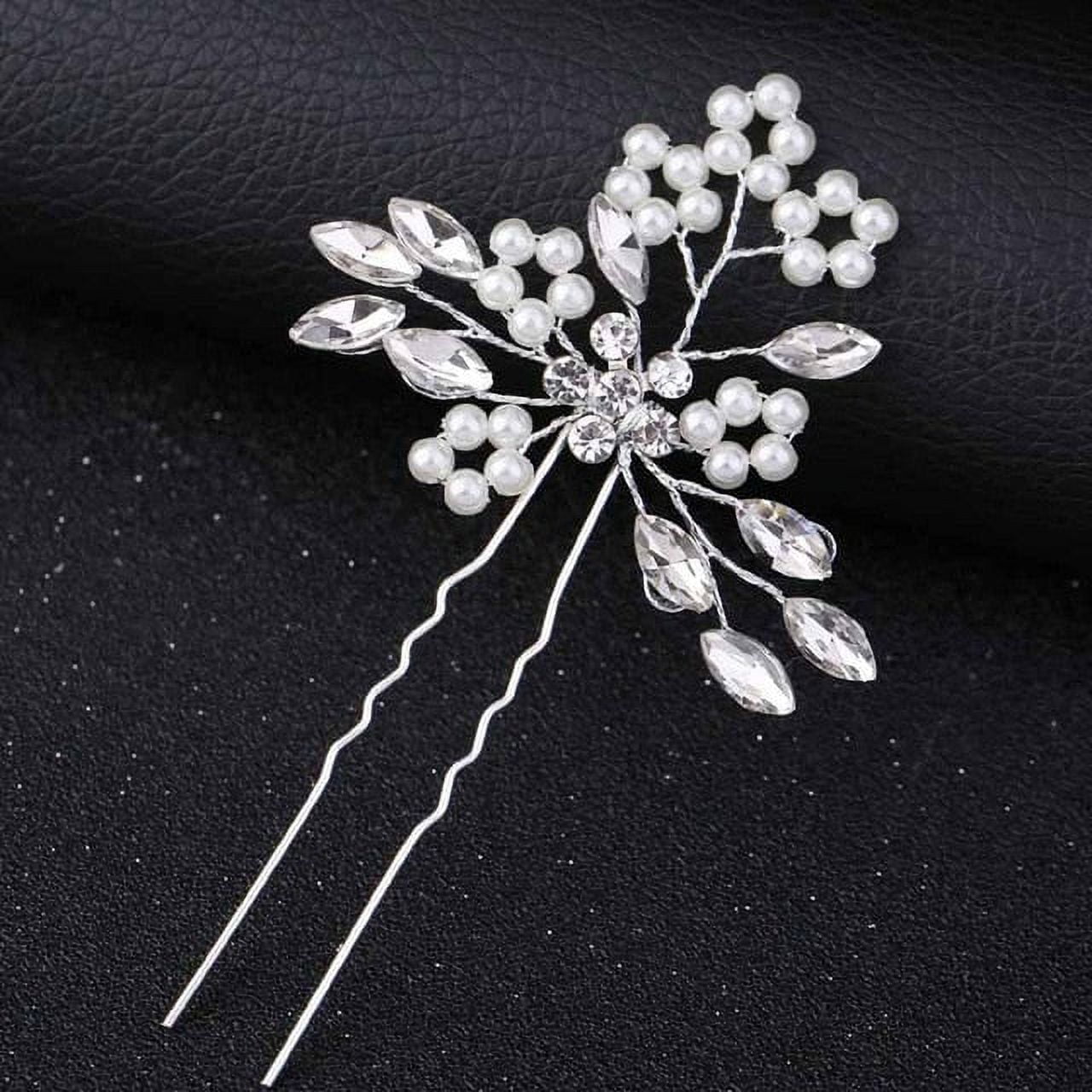 Luxury Rhinestone Crystal Hair Pins/Sticks for Women and Girls Hair