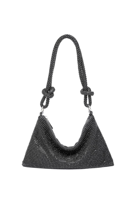 Luxury Rhinestone Evening Purse for Women - Sparkling Glitter Mini Party Bag, Prom Wedding Clutch, Fashion Handbag for Bride, Date Night, Formal Events