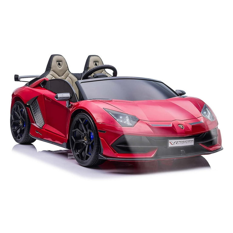 Luxury Ride On Toys Lamborghini Aventador w/ Swappable Battery 24V