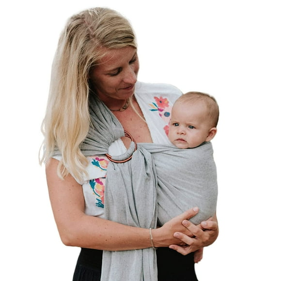 Luxury Ring Sling Baby Carrier, Soft Linen Blend Baby Sling, Baby Wrap, Wear Your Little One Close to Your Heart, Comfort, Style