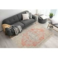 thumbnail image 1 of Luxury Rug, Colorful Rug, Office Decor Rugs, Kitchen Rug, Large Rug, Medallion Rugs, Turkish Rug, Chenille Printed Design Rugs, Luxury Rugs, Decor, 2.6'x5' - 80x150 cm, 1 of 8