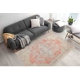 thumbnail image 1 of Luxury Rug, Colorful Rug, Office Decor Rugs, Kitchen Rug, Large Rug, Medallion Rugs, Turkish Rug, Chenille Printed Design Rugs, Luxury Rugs, Decor, 2.6'x6.5' - 80x200 cm, 1 of 8