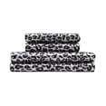 thumbnail image 1 of Luxury Satin 100 Percent Polyester Solid Sheet Set, Twin, Snow Leopard, 1 of 3