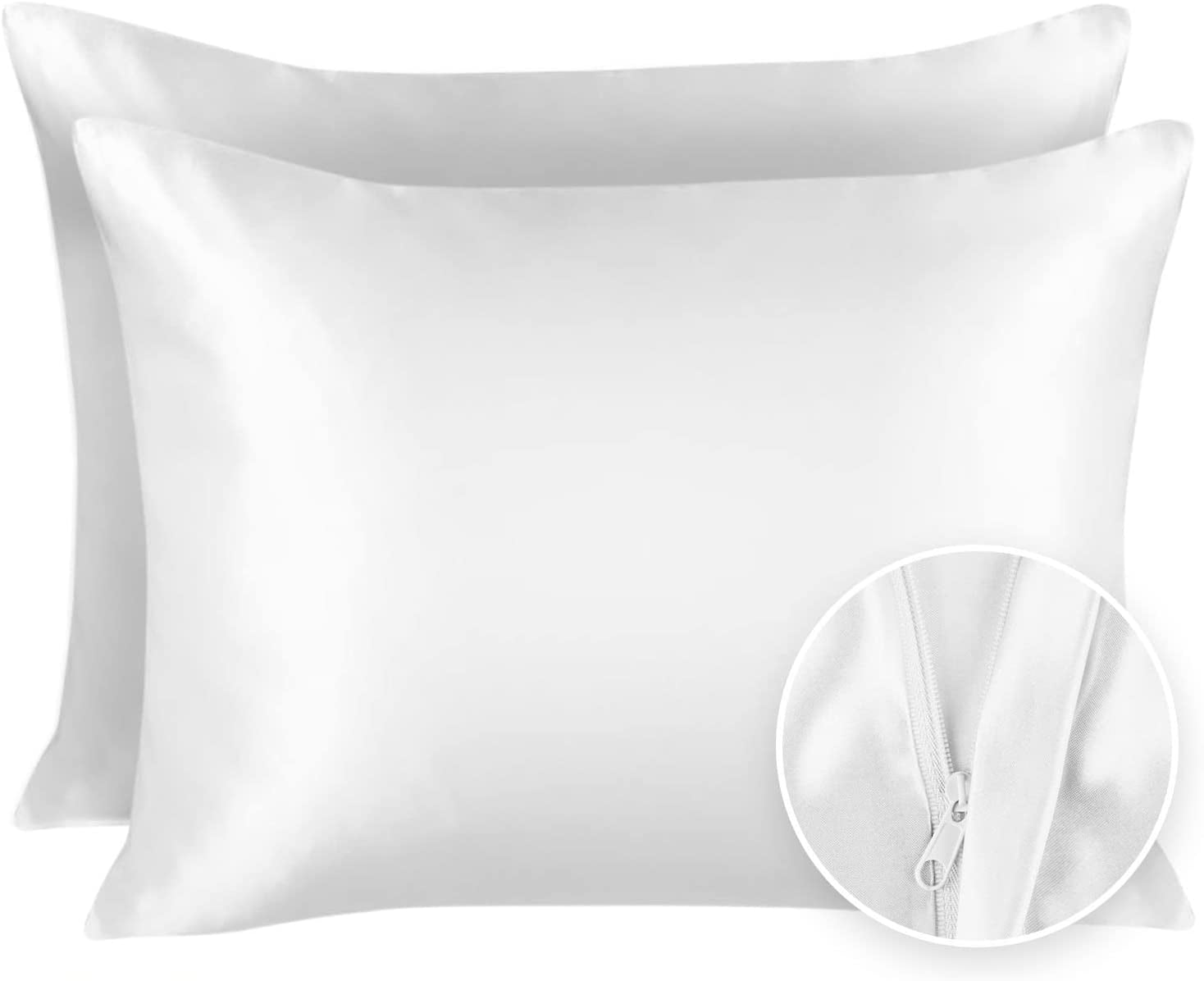 Luxury Satin Pillowcase for Hair and Skin Standard Satin Pillowcase