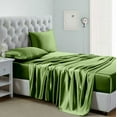 thumbnail image 1 of Luxury Satin Sheets Set Queen Size Sage, 4-Piece Bedding Sets with Deep Pockets - Soft and Smooth Satin Bed Sheets for Ultra Comfort and Elegance, 1 of 8