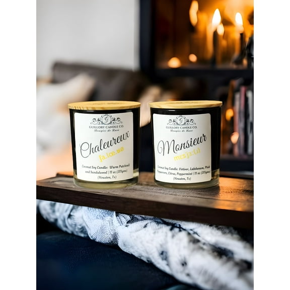 Luxury Scented Candle-Monsieur