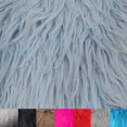 thumbnail image 1 of Luxury Shag Faux Fur-Christmas Fuzzy-Fabric by The Yard-Fluffy, Soft, Shaggy Mohair-for Sewing, Costumes, Plush Toys, Apparel, Decoration, Gnome Beard Miniature- Baby Blue(Style #5002), 1 of 4