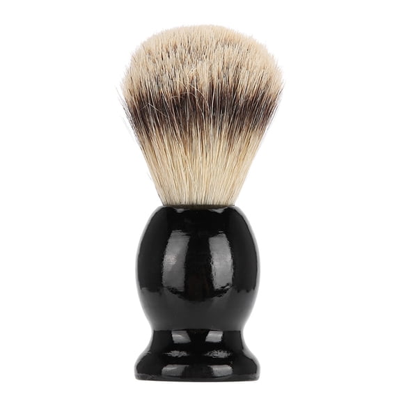 Luxury Shaving Brush, Ergonomic Design Solid Wooden Handle for a Comfortable Shave, Increases Shaving Cream Lather Effectively, Soft Synthetic Hair for Holding and Distributing