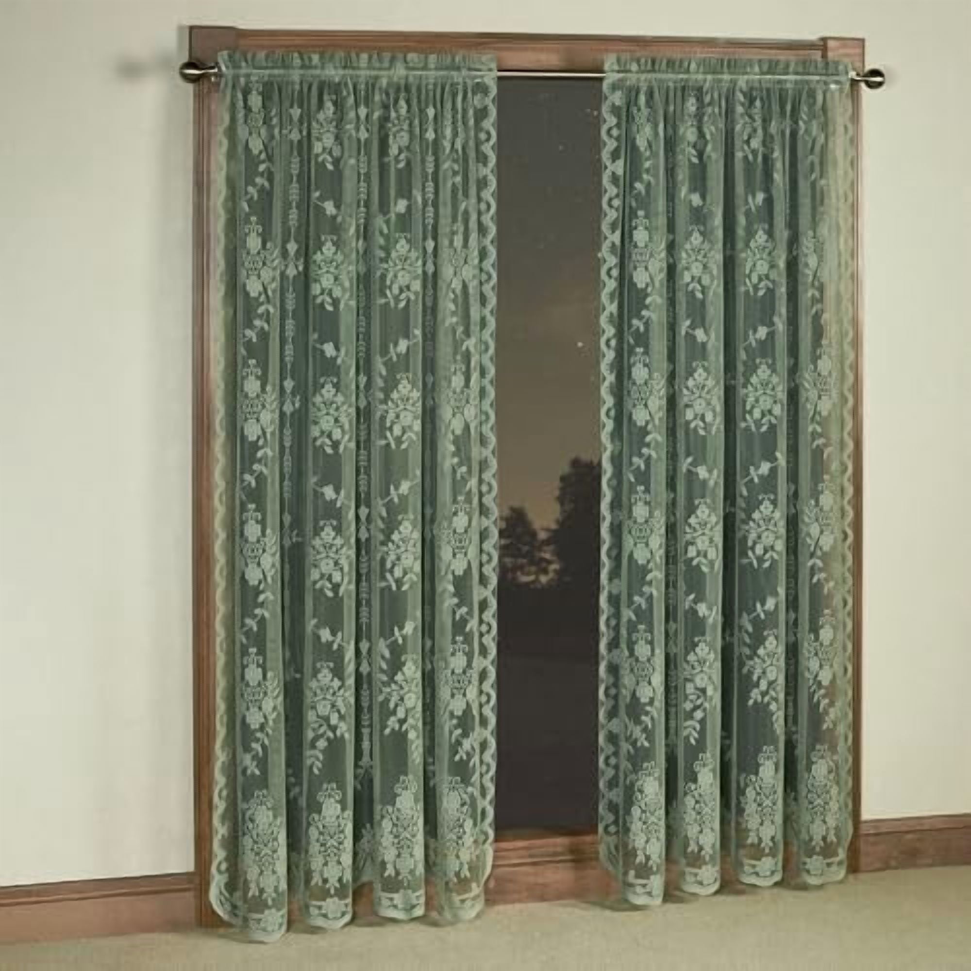 Luxury Sheer Polyester Fiona Lace Window Treatment | Beautiful Window ...