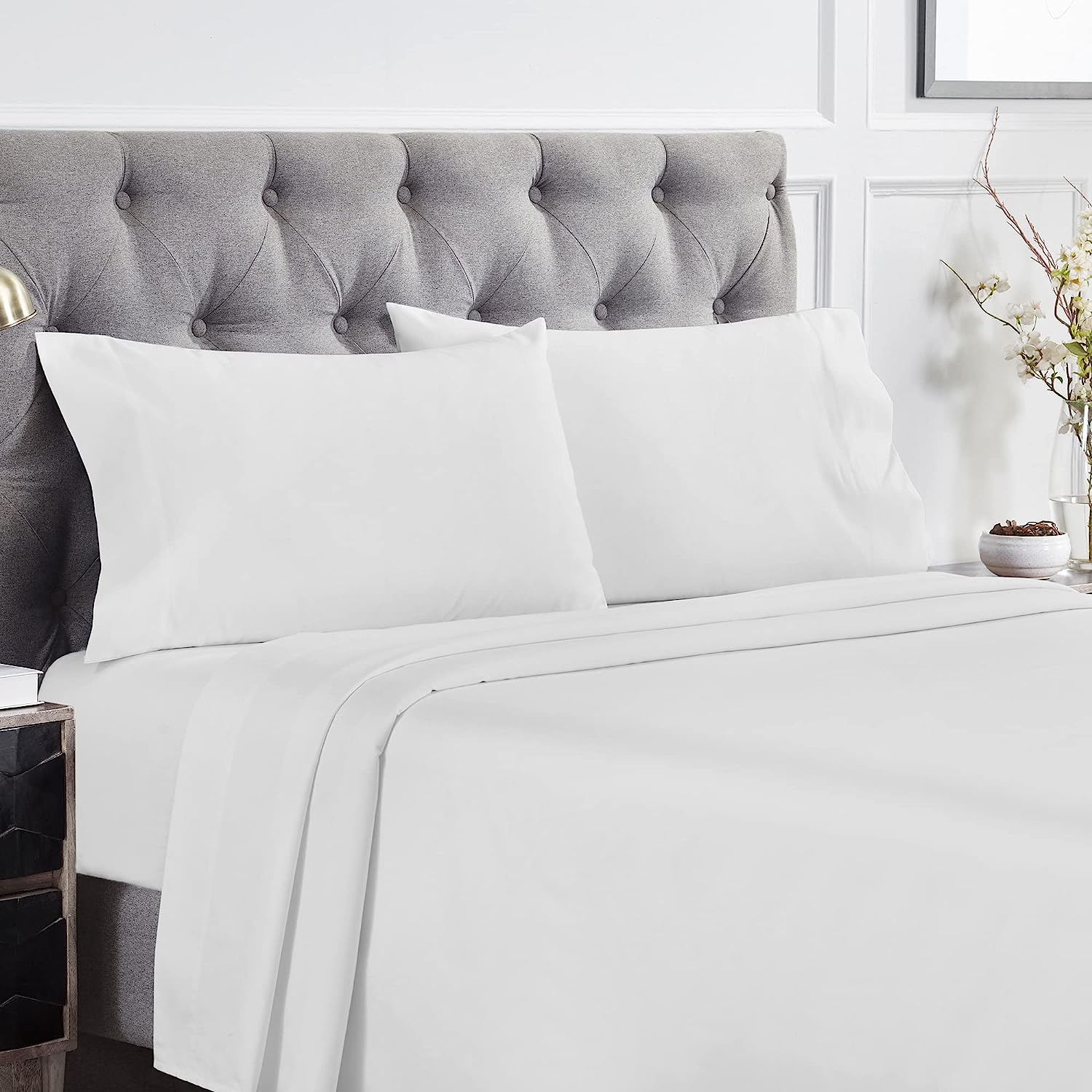 Luxury Sheets 1000 Thread Count 100 Cotton Sheets, Very Smooth Soft