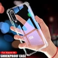 thumbnail image 1 of Luxury Shockproof Silicone Phone Case For Xiaomi Mi 9 8 A3 A2 10 11 Lite Case Xiaomi Mi 9 8 SE 9T 11X 10T Transparent Back Case, 1 of 6