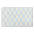 thumbnail image 1 of Luxury, Soft Checkered Bath Rug | 20x32in | Absorbent Microfiber, Non-Slip | Ideal Bath Carpet for Bathroom Floor, 1 of 5