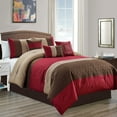 thumbnail image 1 of Luxury Soft Collection Microfiber Bed in A Bag Comforter Set (7-Piece),Queen/King/Cal King, 1 of 4