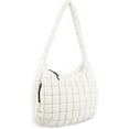 thumbnail image 1 of Luxury Soft Quilted Puffer Tote Bag Purse Puffy Crossbody Shoulder Bag for Women,Lightweight Nylon Hobo Bag Puffer Carryall Bag for Women Girl, 1 of 4