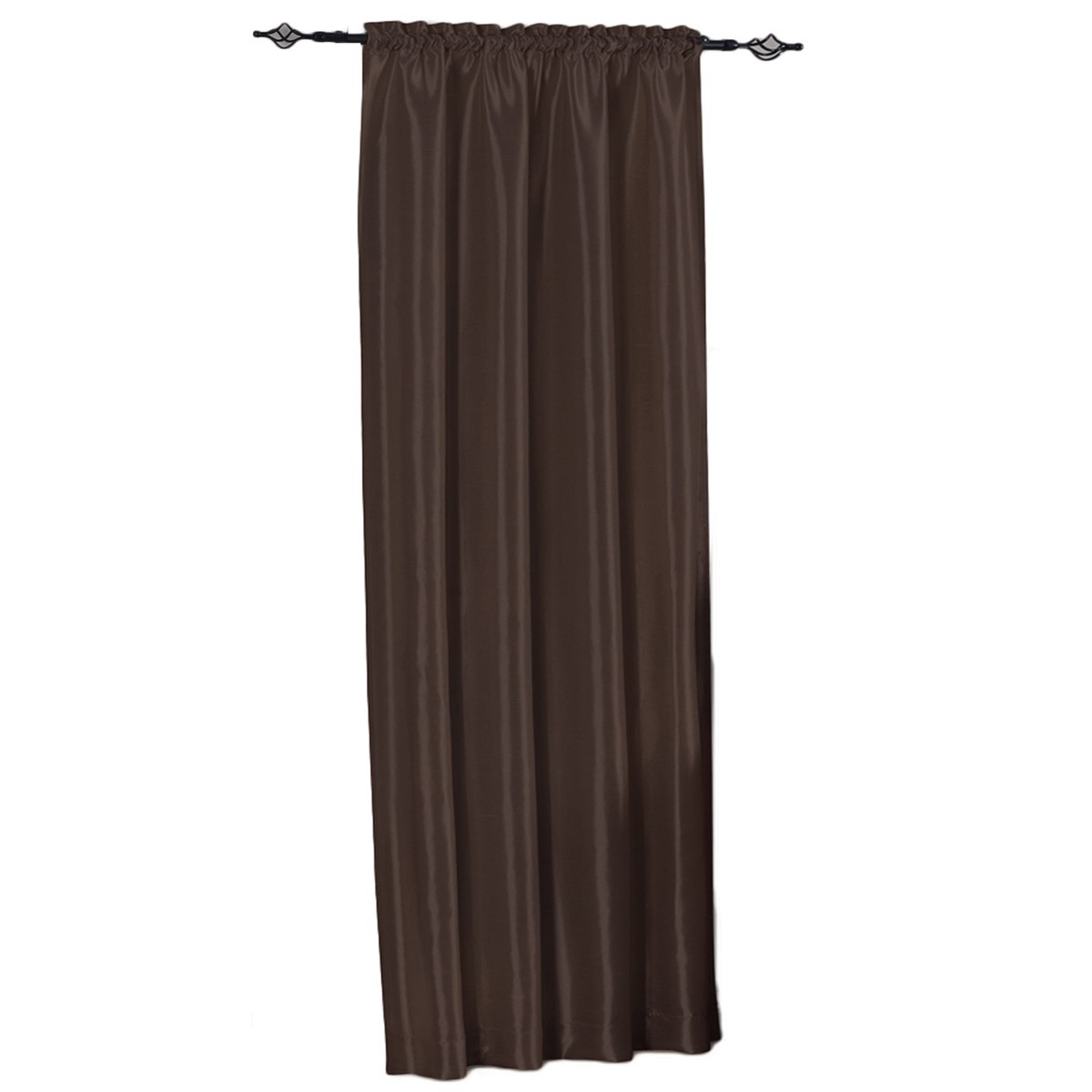 Elaine Faux Silk Grommeted Waterfall Valance With No Fringes 36"W X 37 – Editex Home Textiles